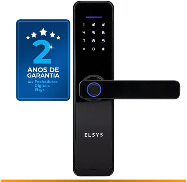 Fechadura Digital Wi-Fi com Biometria Elsys